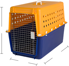 Iata dog crate hot sale calculator